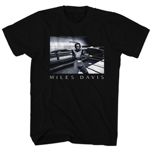 美国小号演奏家Miles Davis迈尔斯·戴维斯 美式复古经典短袖T恤