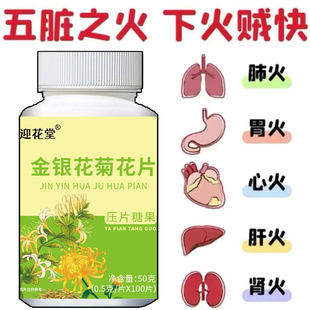 【经常上火】金银花降火菊花蒲公英决明子薄荷清热去火去五脏之火