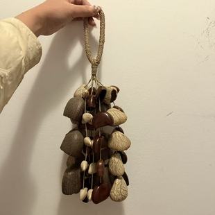 四果混合摇铃果壳水铃桐天然植物音乐小众伴奏音束白噪音手摇风铃