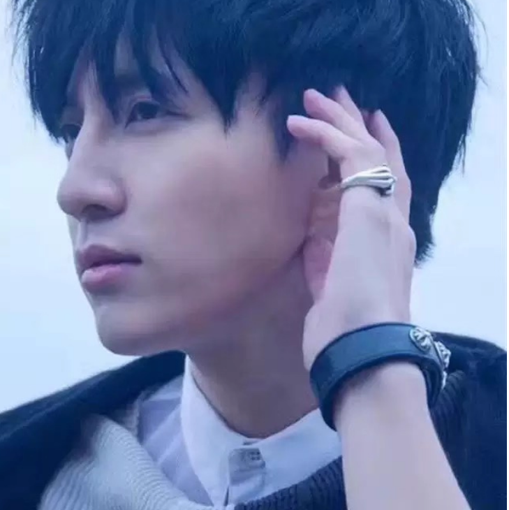 克罗潮925纯银男女款手链复古手串爱心十字花牛皮腕带半加工手环