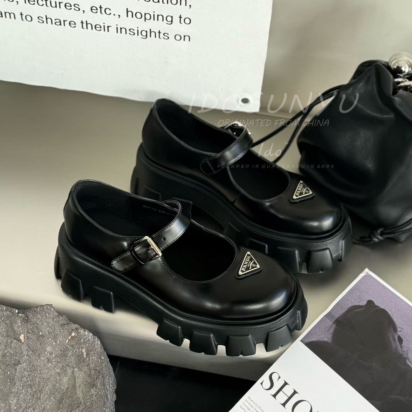 IDO/TT欧货女鞋2026年早春新款牛皮圆头脚环皮带扣厚底玛丽珍单鞋,女鞋,玛丽珍鞋,淘宝优惠券,粉丝福利购,淘宝优惠卷