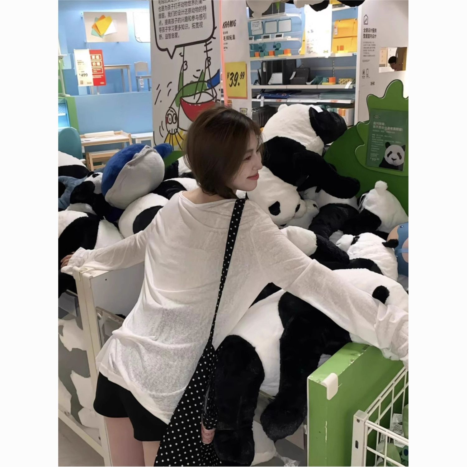辣妹薄款两件套装慵懒风长袖T恤女夏季宽松防晒罩衫上衣吊带背心