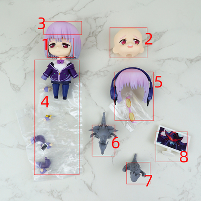 gsc粘土人新条茜配件分尸