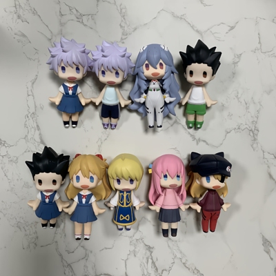 GSC HELLO 新世纪福音战士 明日香 绫波丽 校服Q版手办