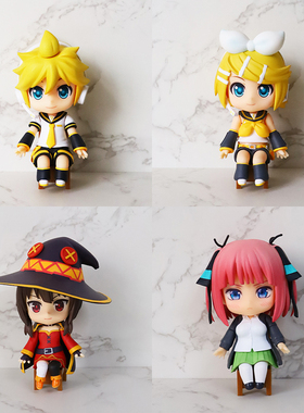 GSC坐吧粘土人 Swacchao 镜音铃 镜音连 中野二乃 惠惠 嘴平伊之