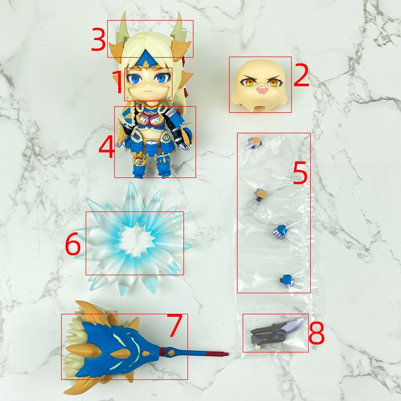 gsc粘土人女猎人配件分尸