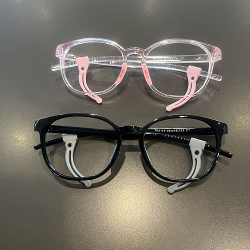 新款儿童眼镜框男女童可爱卡通眼镜框架宝宝无镜片软腿眼镜时尚潮