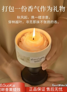 菓凯塞纳河畔香薰蜡烛家用室内持久熏香氛围感礼物高级香氛伴手礼