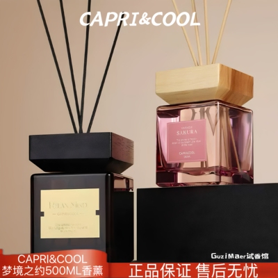 CAPRI&COOL梦境之约500ML大容量无火香薰家居去除异味香氛摆件