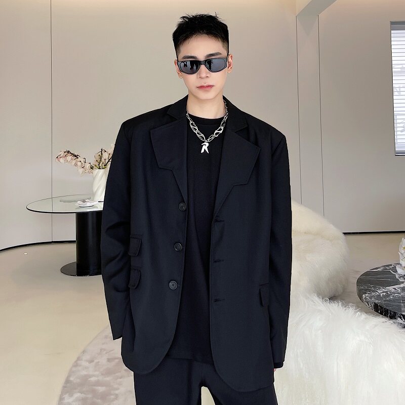 英伦风轻奢西装外套男士韩版潮流时尚正装西服上衣A345-1825-P125,男装西服套装,电商A345