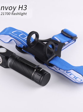Convoy毛裤黑色头灯H3 SST40 Led强光21700钓鱼徒步拐角灯Type-C