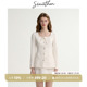 sincethen 裙小香风礼服穿搭富家千金外套裙子两件套秋冬 白色套装