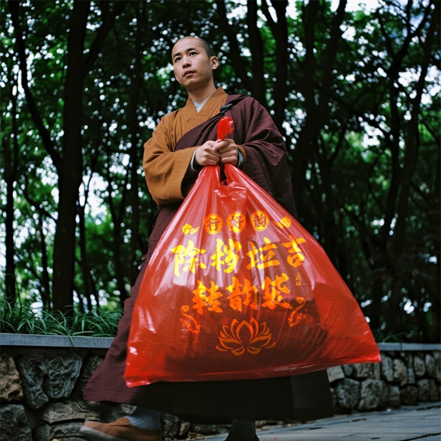 普陀山大号除秽拉吉转运袋图片