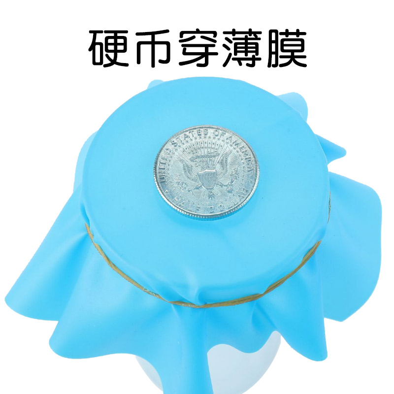 硬币穿薄膜杯子黑洞传奇硬币消失