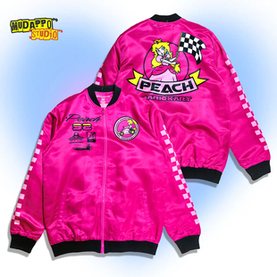 美国复古y2k少女oversize原宿辣妹飞行员夹克外套美式棒球服大码