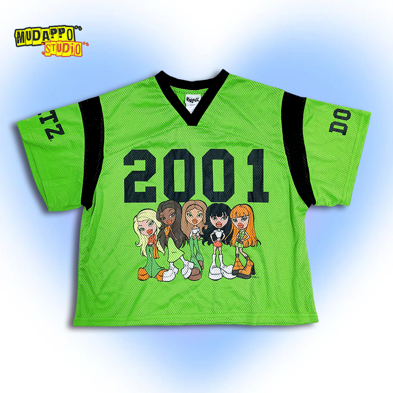 量少美国单y2k千禧风辣妹速干T恤