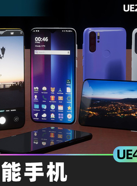 Mobile Phones智能手机4.26虚幻UE4纳米材料小工具可移动单独屏幕