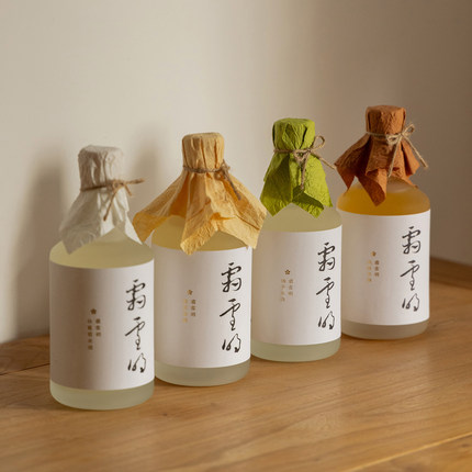 霜雪明米酒2瓶任选 柚子凤梨桂花葡萄 5度微醺女士酒 甜酒 礼物