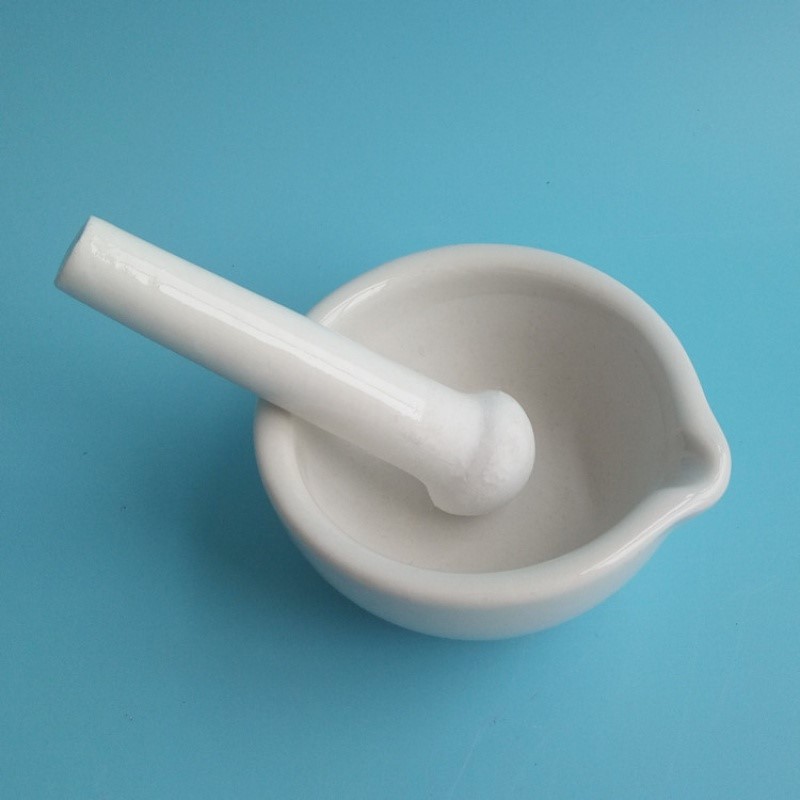 宝宝磨药器陶瓷乳钵捣药研钵6cm药缸研药碗研磨棒药片