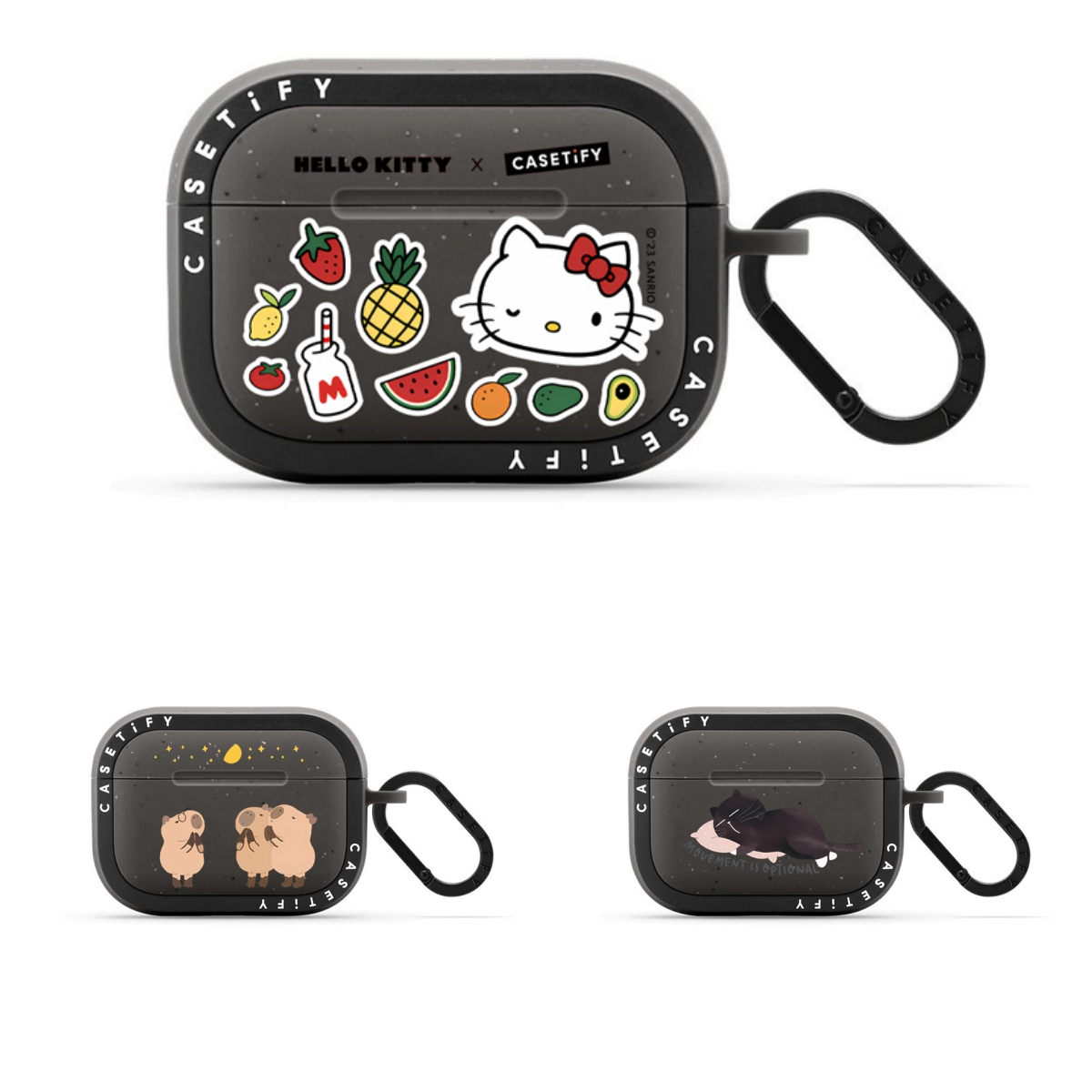 CASETi 适用于可爱卡通少女款AirPods3代Pro潮流保护套苹果AirPods Pro2降噪蓝牙耳机壳iPhone二代动漫硅胶套