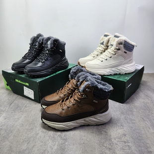 外贸单冬季男女款加绒保暖雪地靴防水防滑轻便减震户外休闲棉鞋男