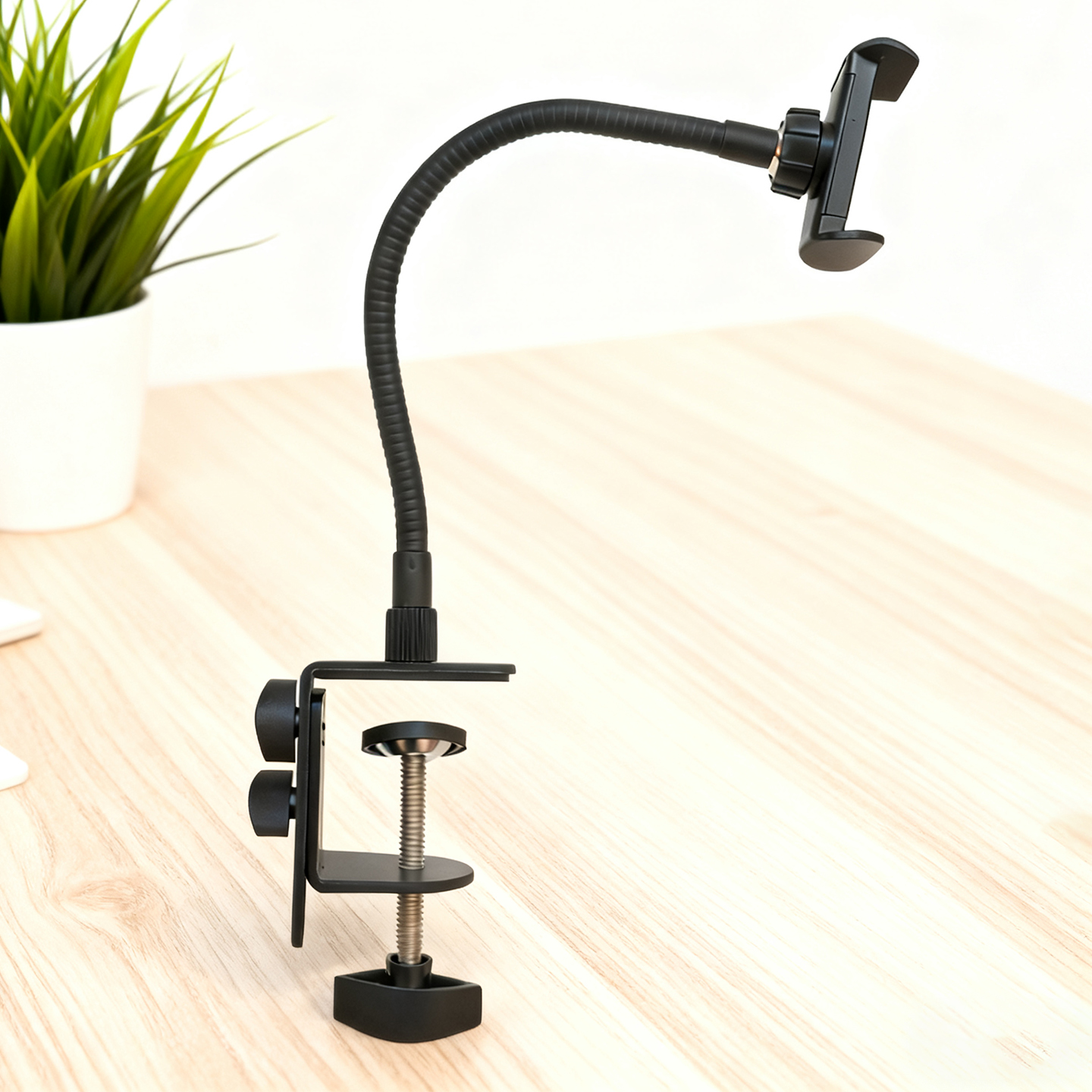 金属固定夹便携直播手机支架