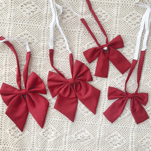 【小茶野JK】jk配饰合集 水手服三角巾 纯色金鱼草领结 免打领带