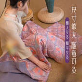 电加热艾灸热敷毯子艾绒床垫艾草理疗熏蒸全身可用可披电热毯垫子