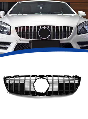 适用于2013-2016款奔驰SL级 R231改装GT款中网 原车替换