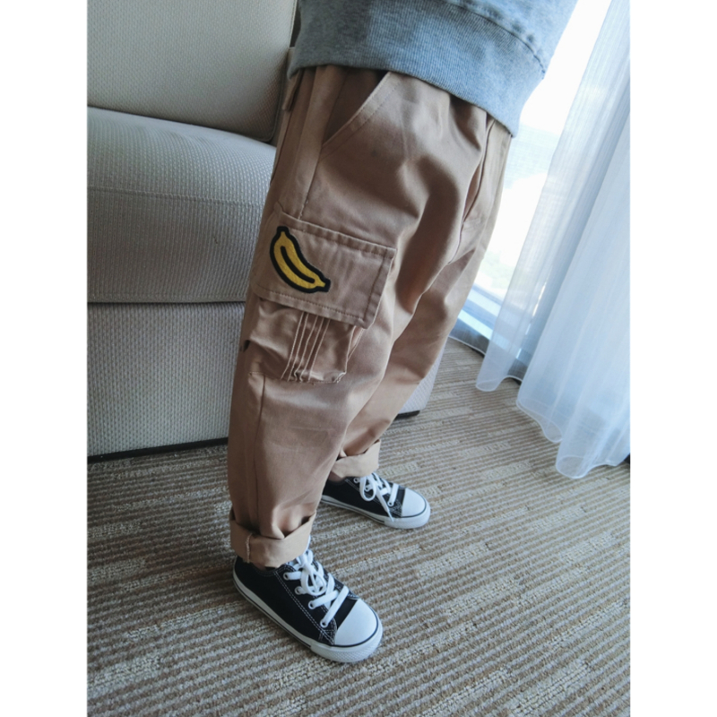 芝麻饭儿包邮百搭纯棉男女长裤