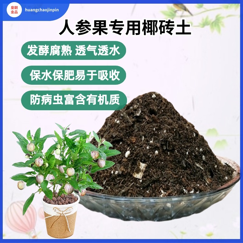 人参果室内盆栽庭院绿植物种植土