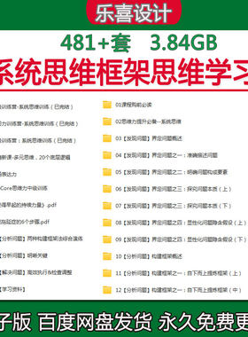 高级初级系统思维训练系统思维框架思维学习力职场表达力超速阅读