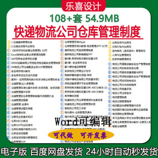 快递物流公司仓库管理制度管理员岗位技能培训PPT仓储管理流程图