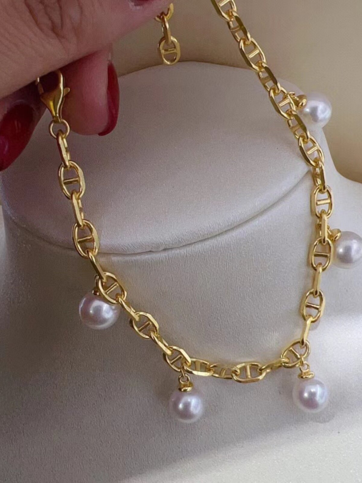 FACTORY DIRECT DIY PEARL ACCESSORIES PIG NOSE PEARL BRACELET SIMPLE ALL-OVER S  SEMI-FINISHED EMPTY TOW