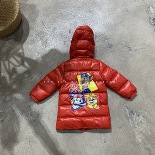 冬季幼童羽绒服轻薄小童男女可爱卡通婴幼儿中长款一岁宝宝三婴儿