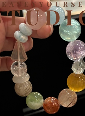 「安徒生」夏苒原创设计彩色春夏精美单圈手串