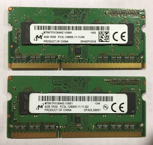 镁光ddr3l笔记本内存