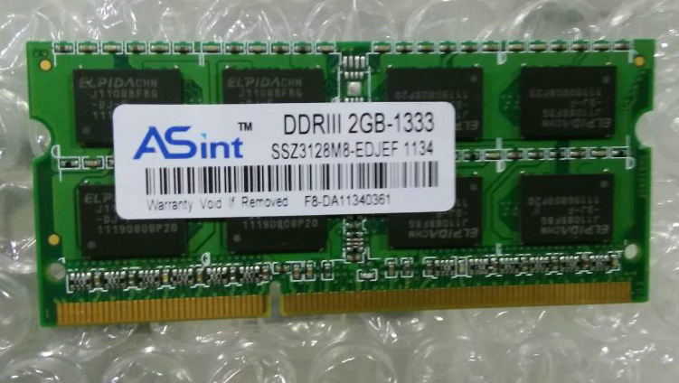 昱联科技 Asint DDR3 1333 2G 笔记本内存 华硕品质 电脑硬件/显示器/电脑周边 内存 原图主图