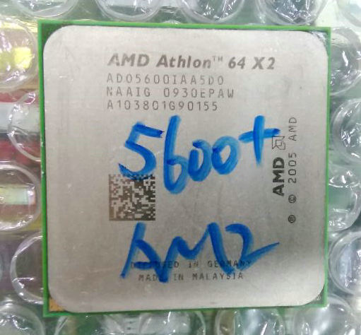 AMD Athlon64 X2 5600+ 2.9G 65W AM2 ËÙÁúË«ºËCPU ADO5600IAA5DO