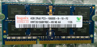海力士 10600S 笔记本内存 PC3 1333 DDR3 Hynix
