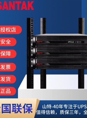山特C2KRS ups不间断电源机架式2kVA/1600W断电保护 C2KRS单机