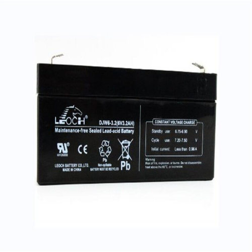 理士蓄电池DJW6-5.0电子秤安防应急灯路灯儿童玩具车电池6v5ah