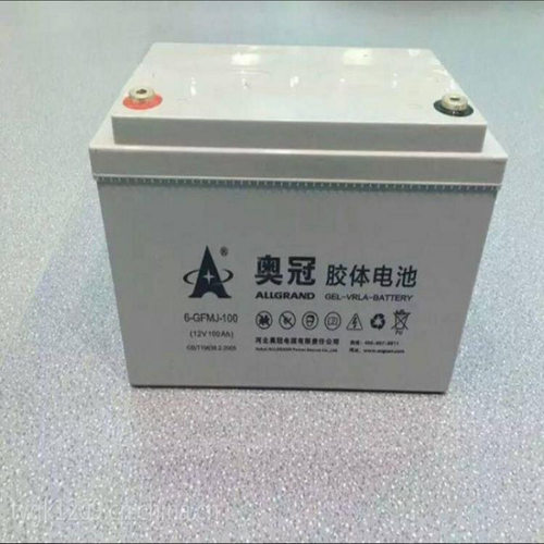 奥冠蓄电池 6-GFMJ-120 胶体免维护12V120AH电池 机房UPS电源 直