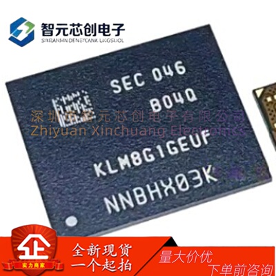 KLM8G1GEUF-B04Q8GB闪存芯片