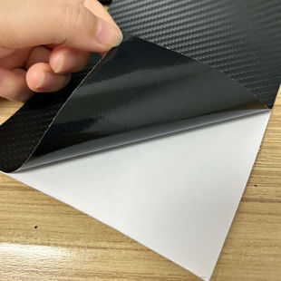 通用手机平板充电器后膜贴纸防汗透气碳纤维纹路背胶贴纸防汗防滑