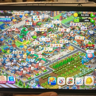 梦想城镇小镇无限金币无限绿钞高清中文安卓手机游戏模拟经营破解