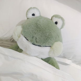 青蛙毛绒玩具抱抱小熊公仔玩偶睡觉抱床上可爱布娃娃女孩生日礼物