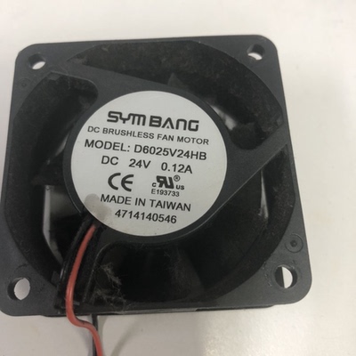 SYMBANG D6025V24HB DC 24V 0.12A 60x25mm 6厘米散热风扇