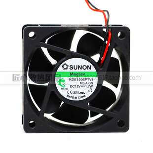建准 SUNON 磁悬浮 6CM 机箱散热风扇 6025 12V 1.4W KDE1206PTV1