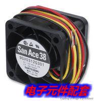9GV0312G301 起订量：1 『FAN 38X28MM 12VDC VANE TACH』
